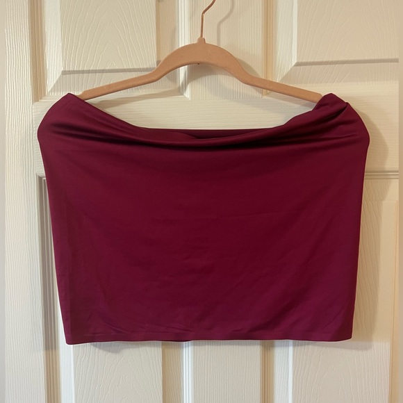 72STYLES Infinity Dress- PLUS SIZE One Dress Fits All, 72 Styles. Color: Plum. - Picture 5 of 10